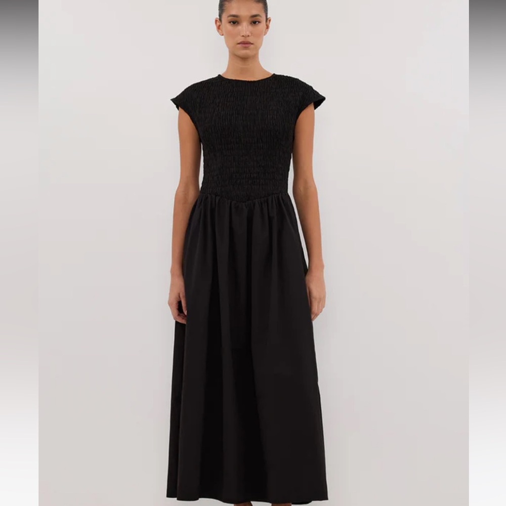 DISSH Black Midi Dress